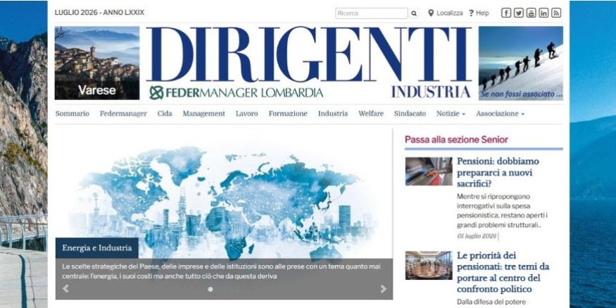 Dirigenti Industria Luglio 2026